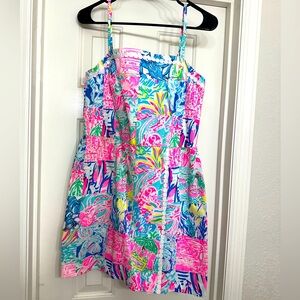 Lilly Pulitzer Colorful Patchwork Dress/Romper